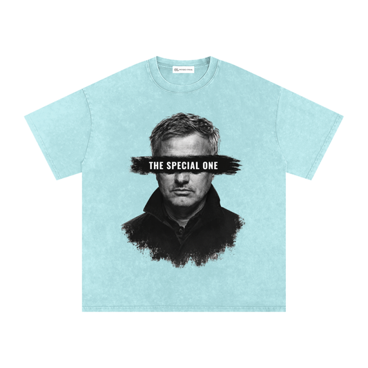 Mourinho - The Special One Ojos Tapados - Camiseta Washed