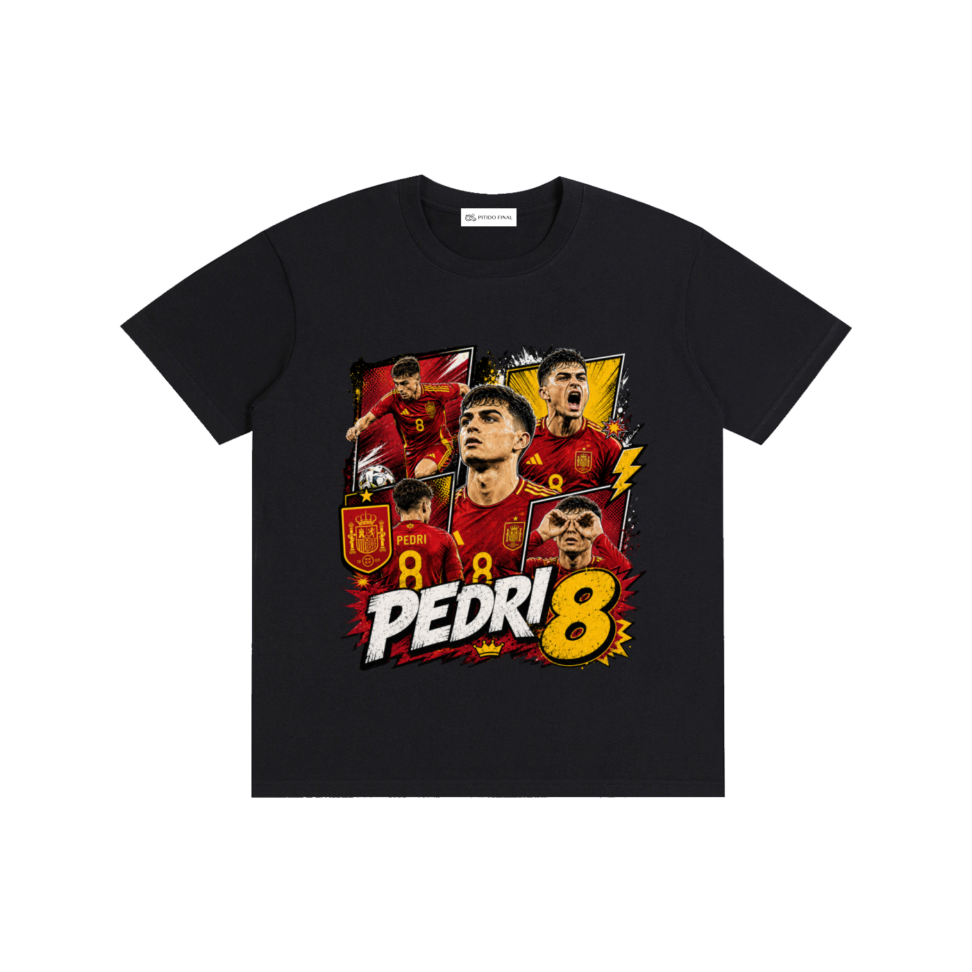Pedri - España Comic Version - Camiseta