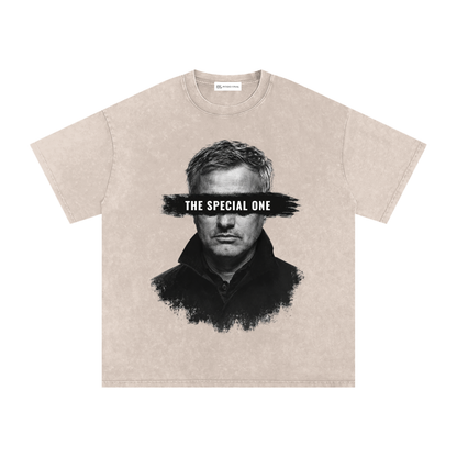 Mourinho - The Special One Blindfolded - Washed T-shirt