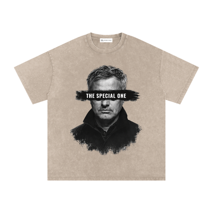 Mourinho - The Special One Blindfolded - Washed T-shirt