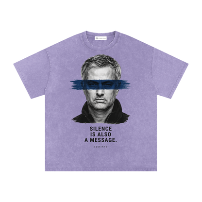 Mourinho - Silencio - Camiseta Washed