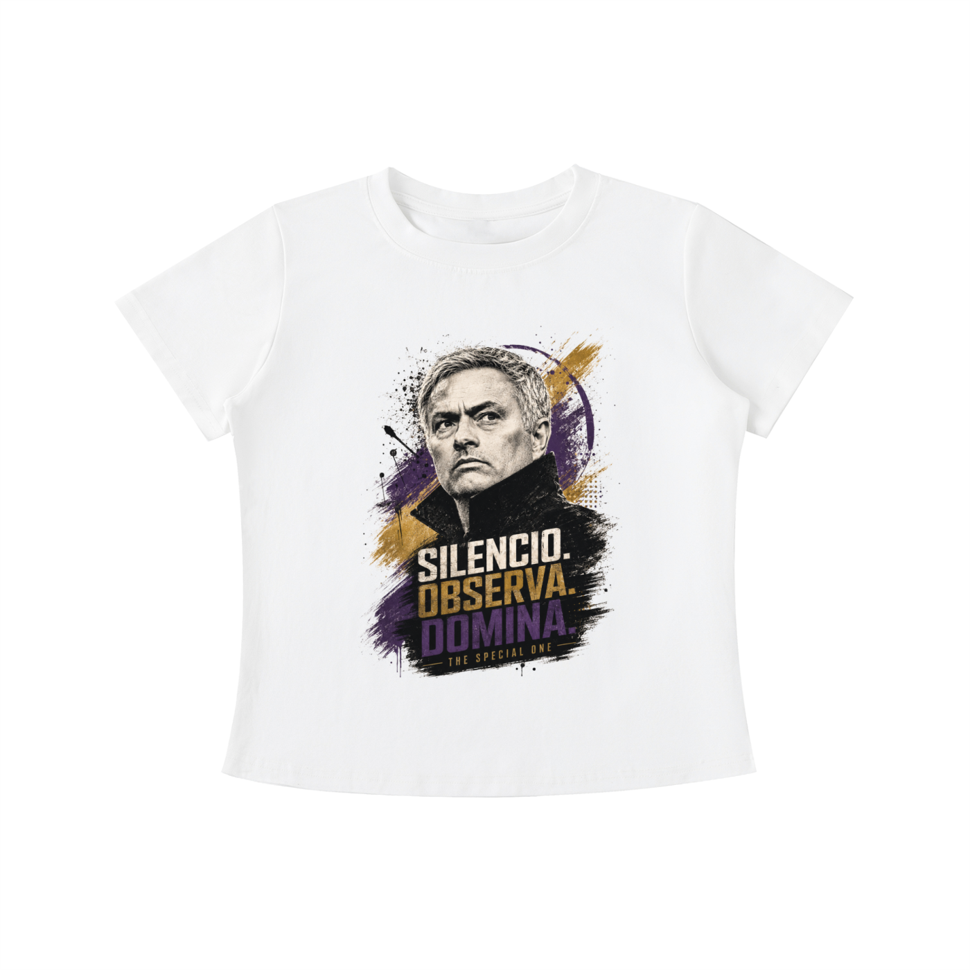 Mourinho - Silencio, Observa, Domina - Camiseta Mujer
