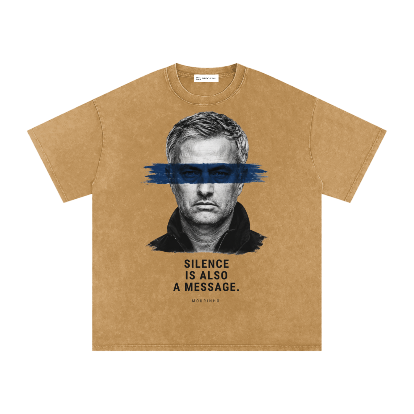 Mourinho - Silencio - Camiseta Washed
