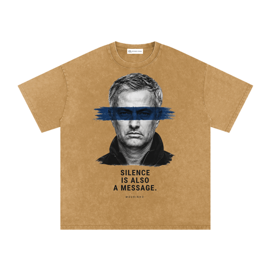 Mourinho - Silencio - Camiseta Washed