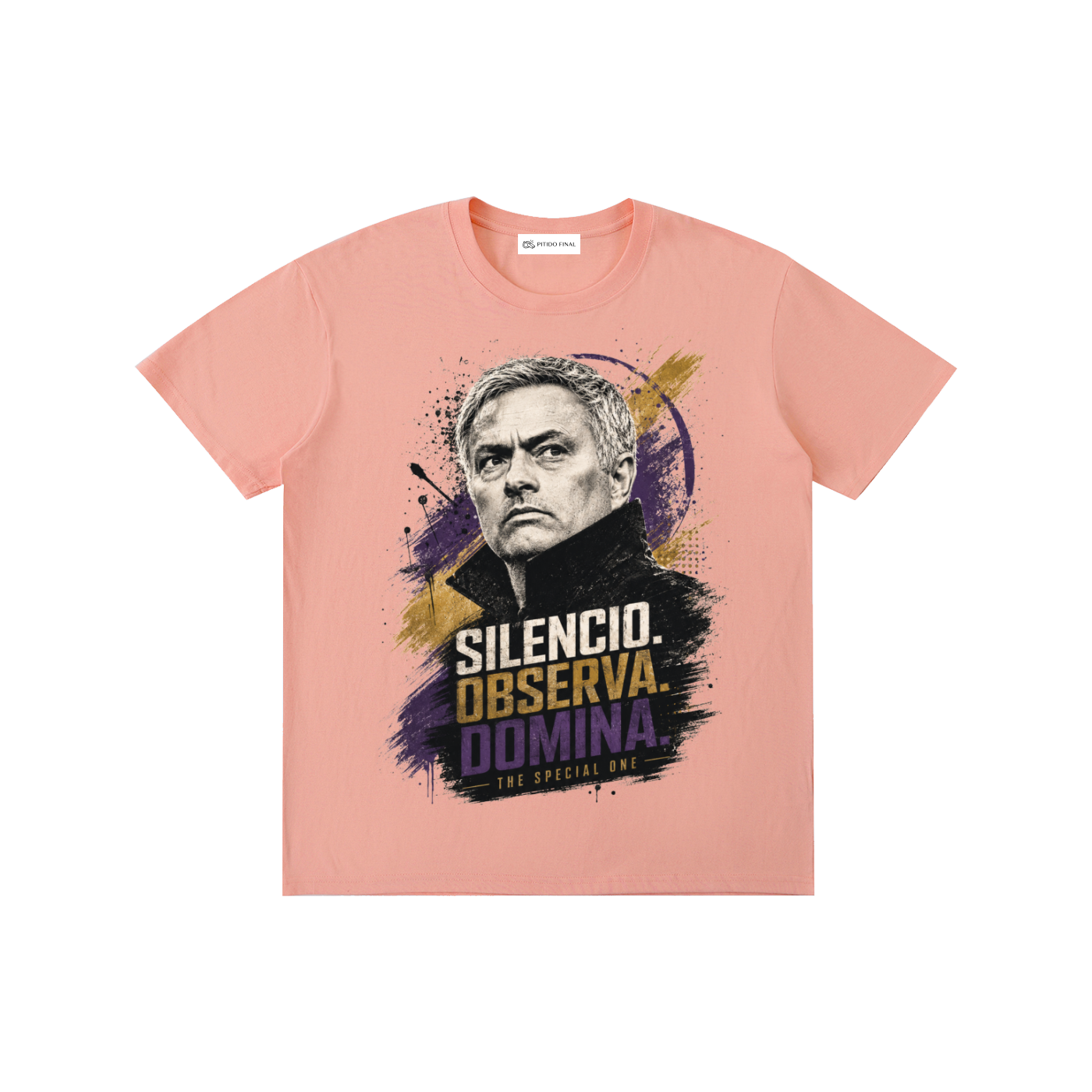Mourinho - Silencio, Observa, Domina - Camiseta Verano