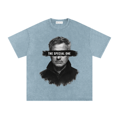 Mourinho - The Special One Blindfolded - Washed T-shirt