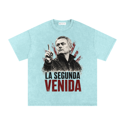 Mourinho - The Second Coming - Washed T-shirt