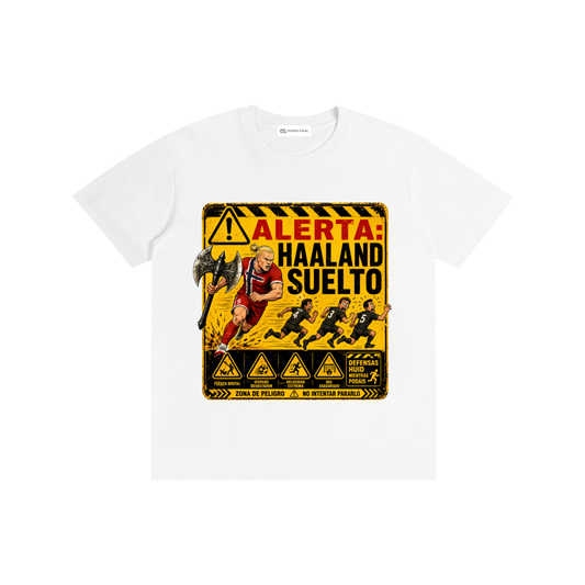 Haaland - Alerta - Camiseta