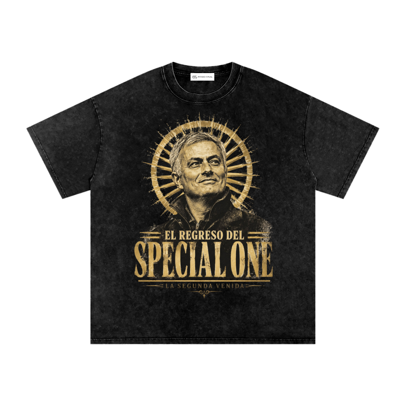 Mourinho - The Special One Dorado - Camiseta Washed