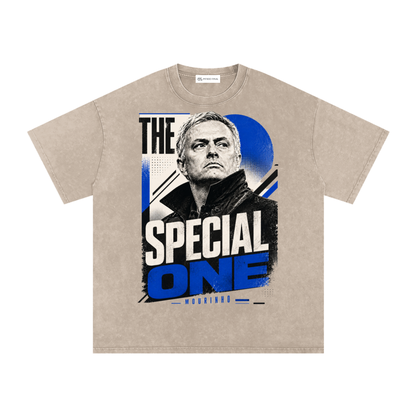 Mourinho - The Special One Azul - Camiseta Washed