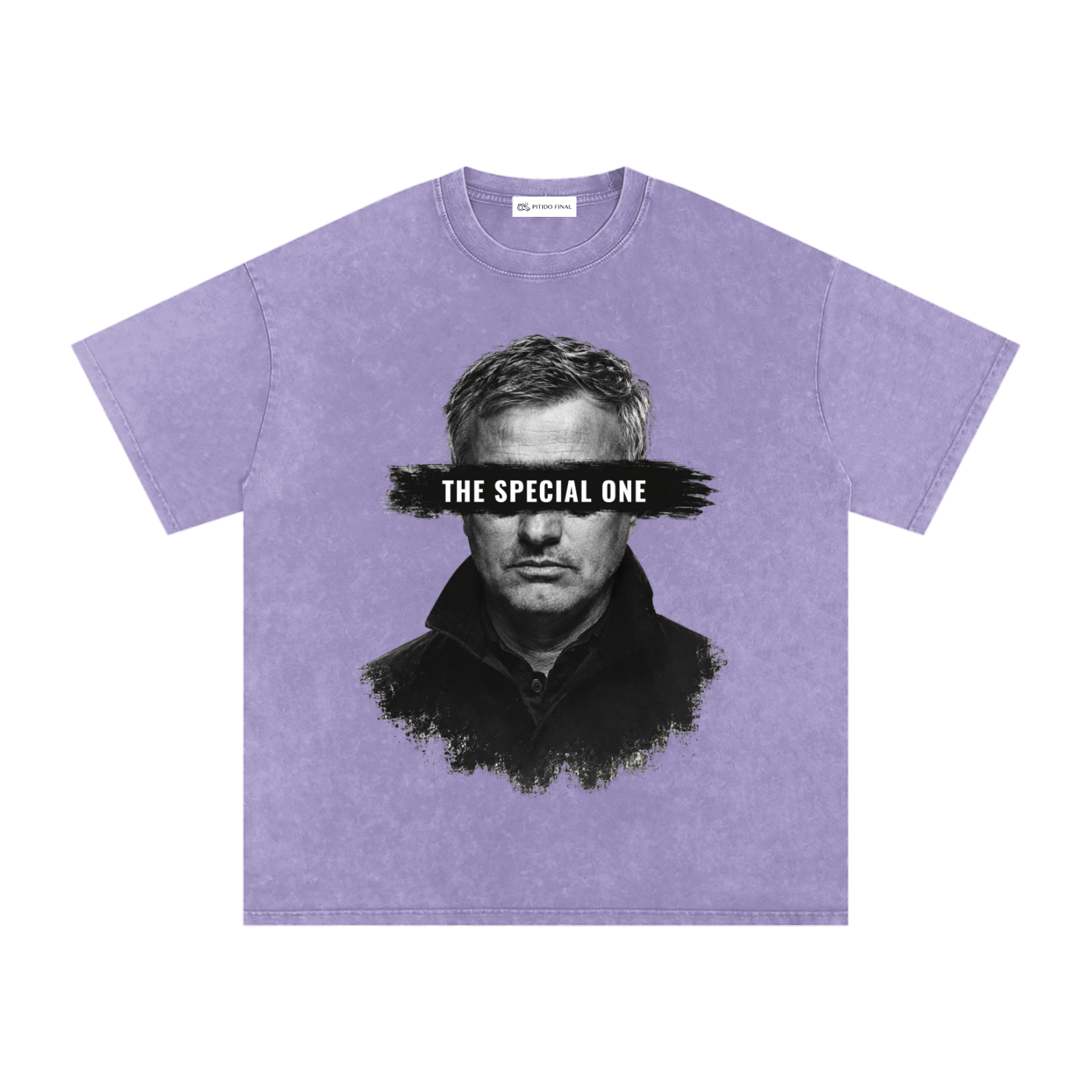 Mourinho - The Special One Ojos Tapados - Camiseta Washed