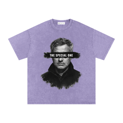 Mourinho - The Special One Blindfolded - Washed T-shirt