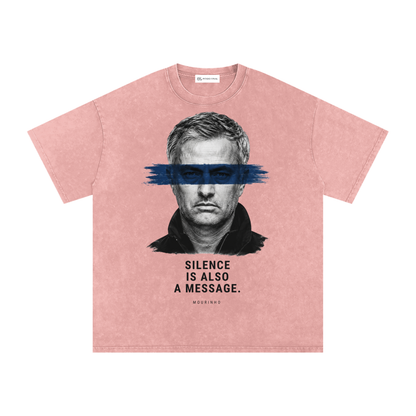 Mourinho - Silencio - Camiseta Washed