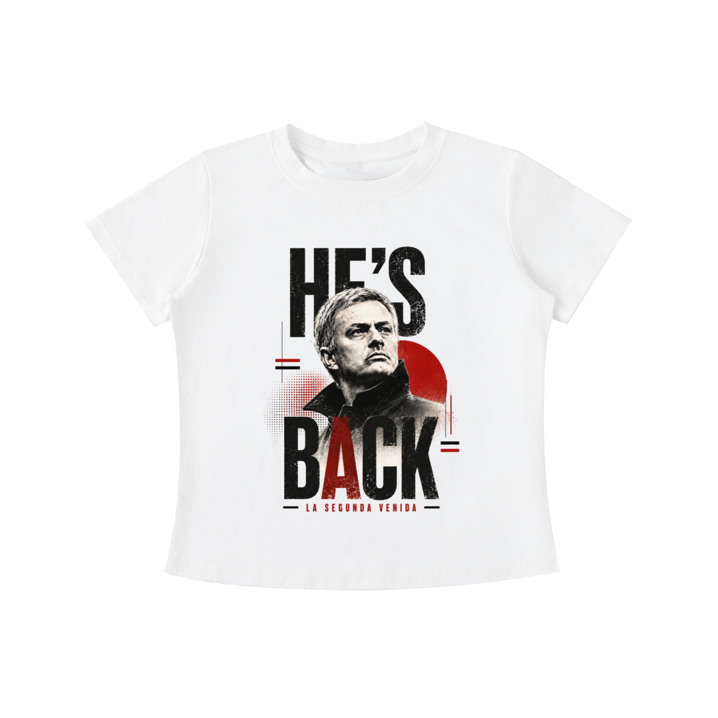 Mourinho - He's Back - Camiseta Mujer