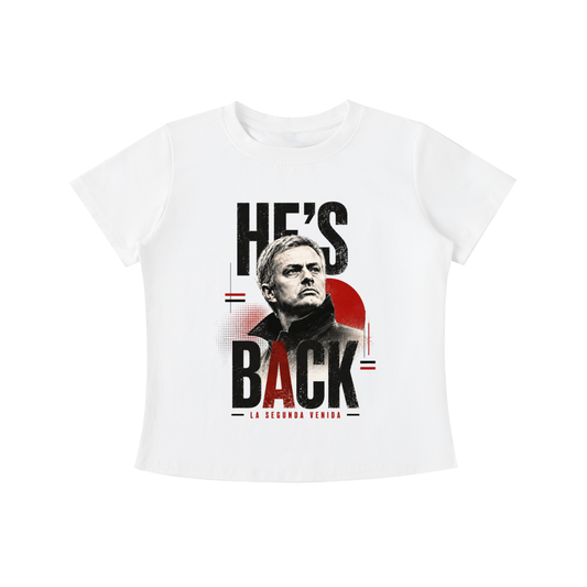 Mourinho - He's Back - Camiseta Mujer