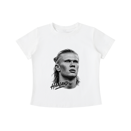 Haaland - A una tinta - Camiseta Mujer