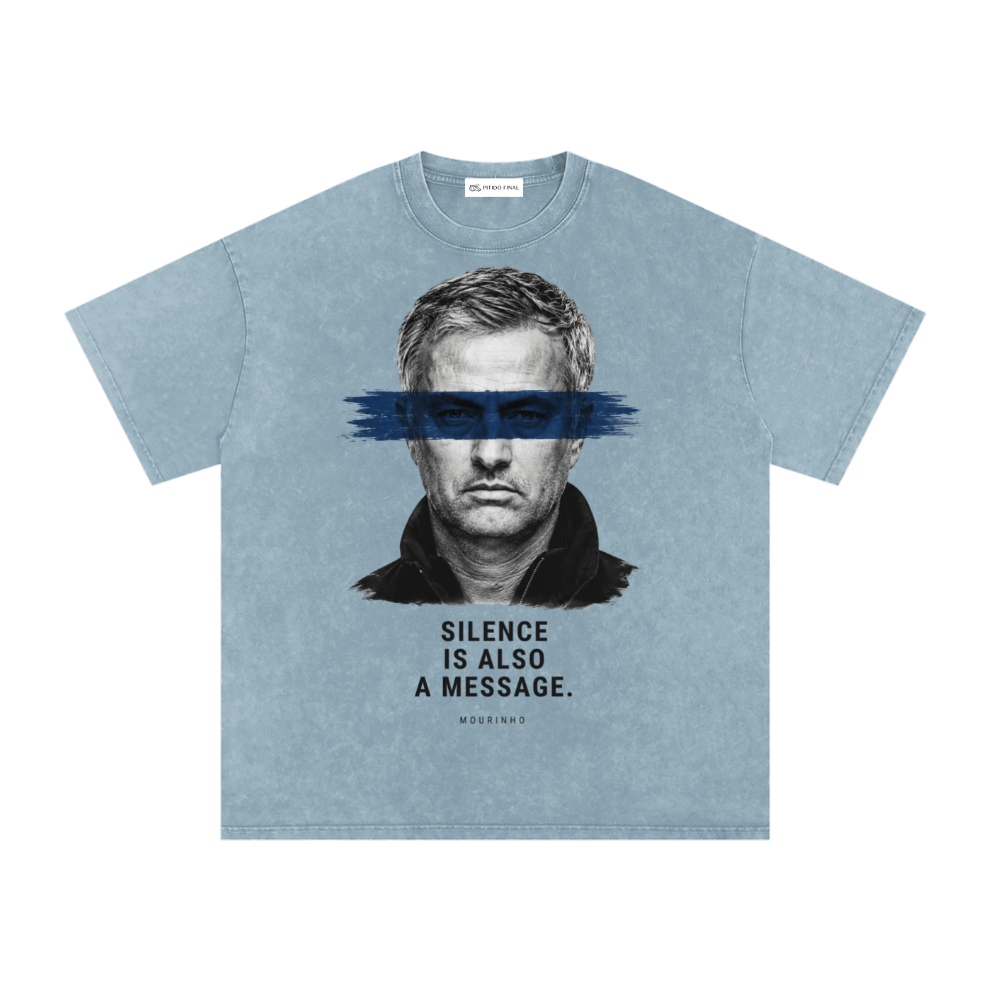 Mourinho - Silencio - Camiseta Washed