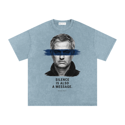 Mourinho - Silencio - Camiseta Washed