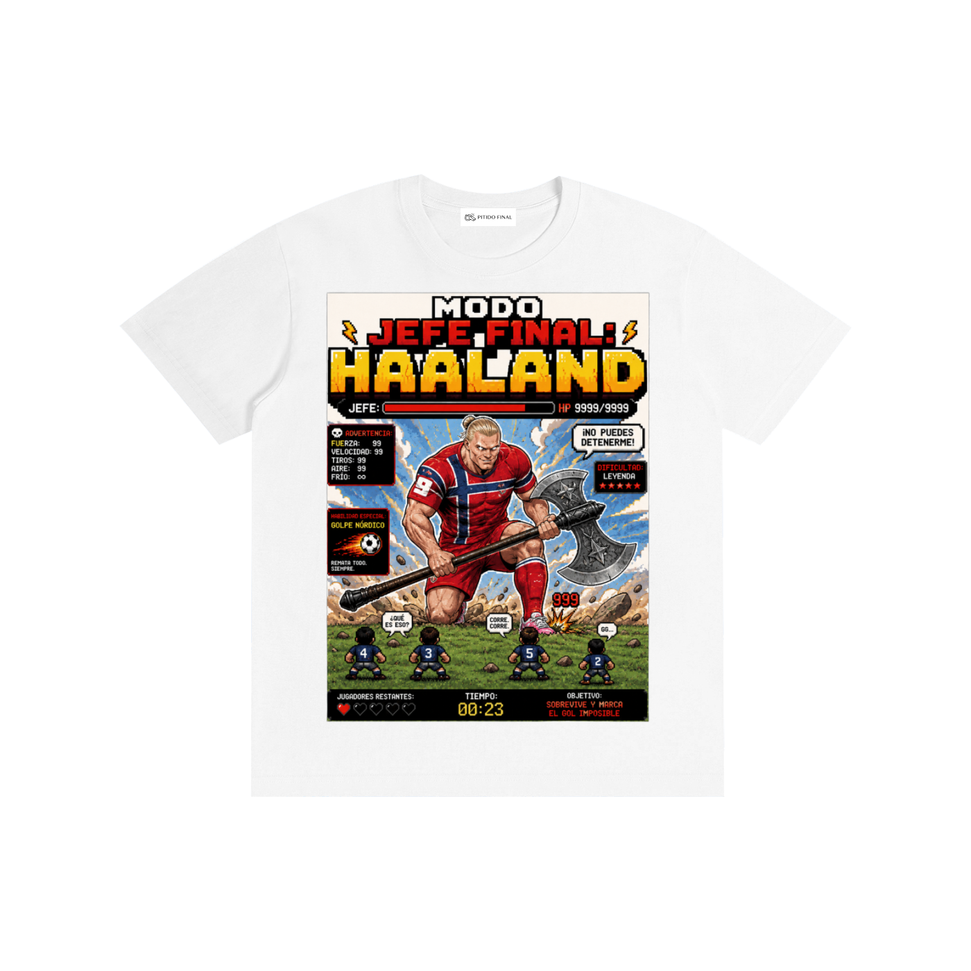 Haaland - Jefe Final - Camiseta