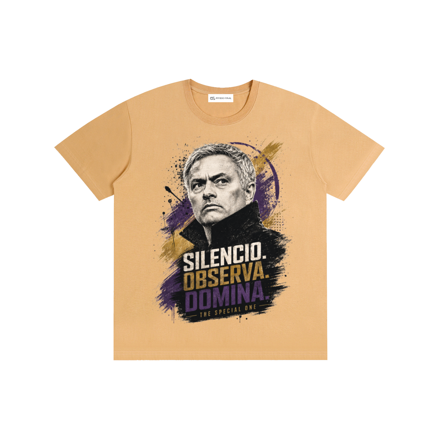 Mourinho - Silencio, Observa, Domina - Camiseta Verano