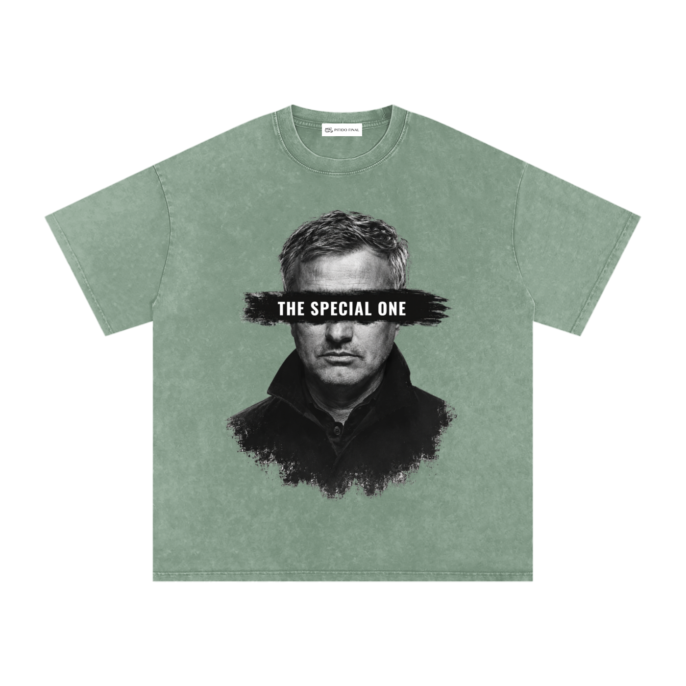 Mourinho - The Special One Ojos Tapados - Camiseta Washed