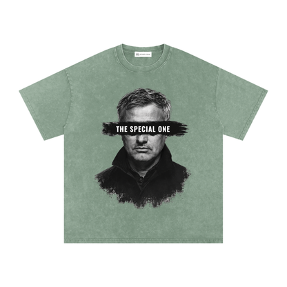 Mourinho - The Special One Blindfolded - Washed T-shirt