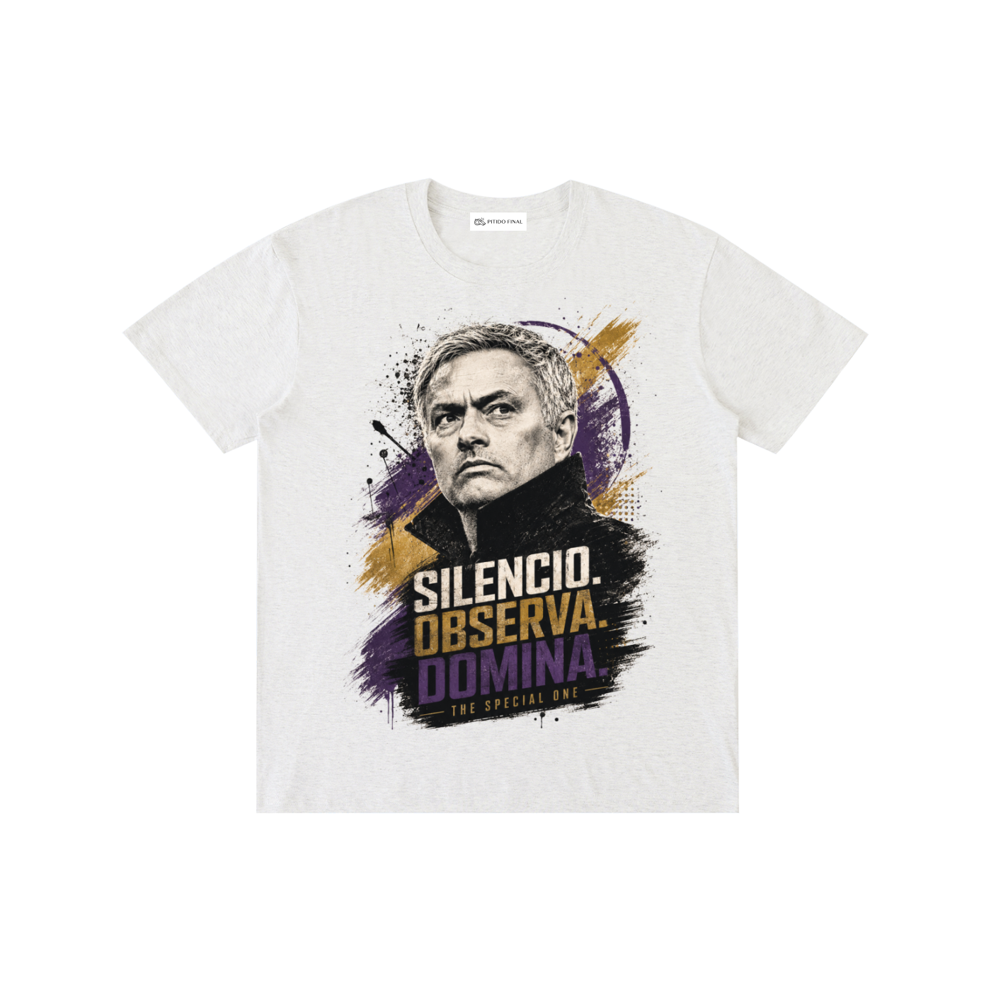 Mourinho - Silencio, Observa, Domina - Camiseta Verano