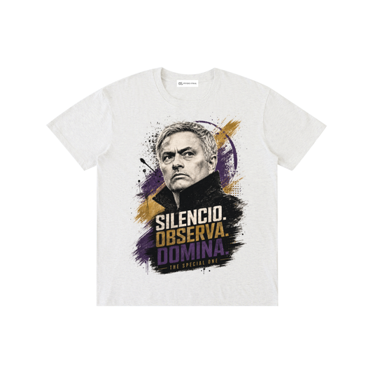 Mourinho - Silencio, Observa, Domina - Camiseta Verano