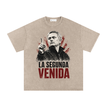 Mourinho - The Second Coming - Washed T-shirt